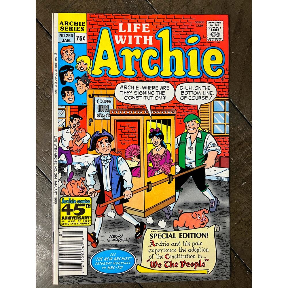 VINTAGE 1988 Archie Comics "LIFE WITH ARCHIE #264 - VF - SPECIAL EDITION!